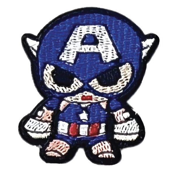 CAPT AMERICA CARTOON PATCH