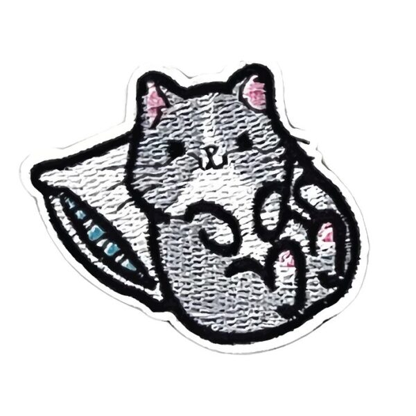CAT PILLOW CARTOON PATCH