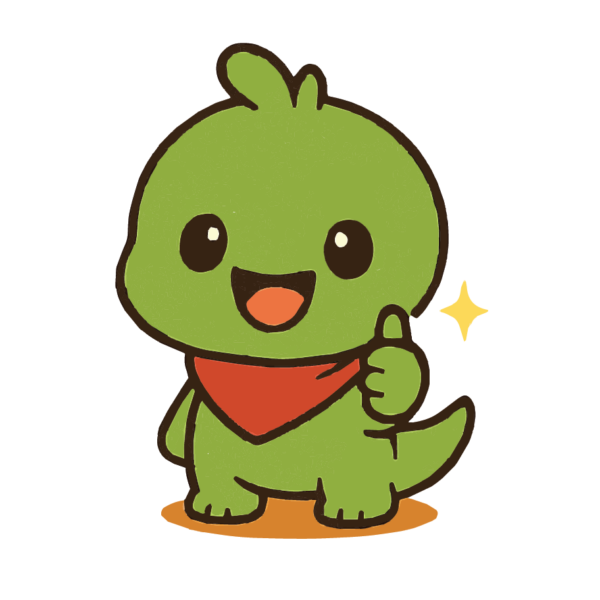 DINO THUMBS UP (TAKE A LOOK)