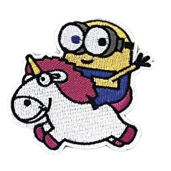 MINION UNICORN CARTOON PATCH