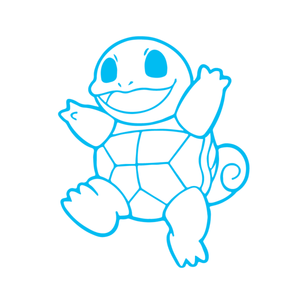 SQUIRTLE OUTLINE A9218W